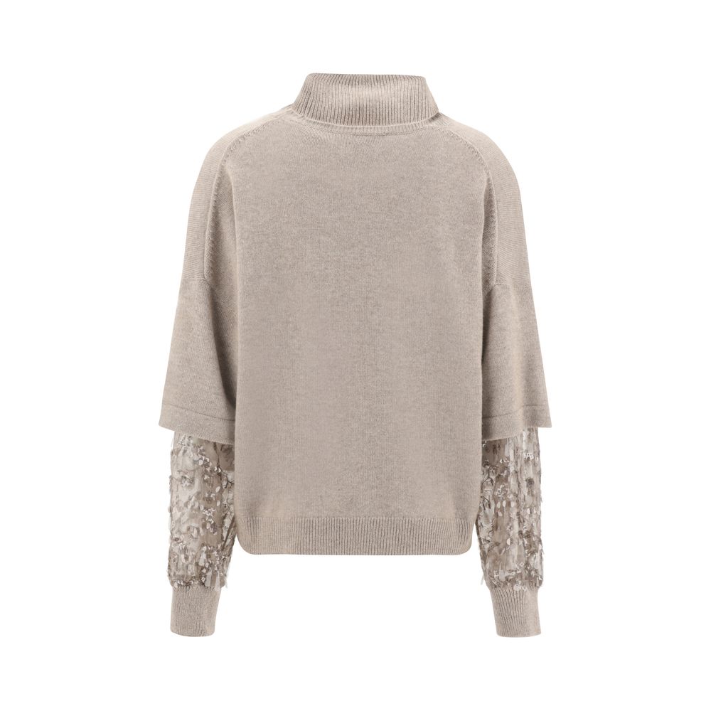 Brunello Cucinelli Kaschmir-Rollkragenpullover