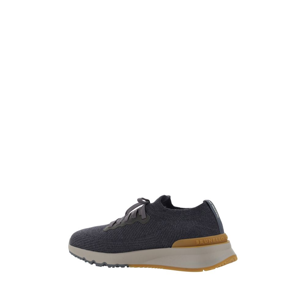 Brunello Cucinelli Turnschuhe aus Wolle