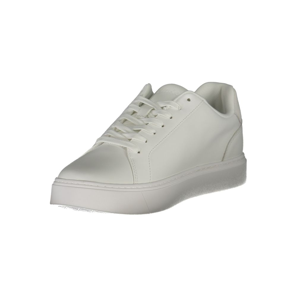 Calvin Klein Sneaker aus weißem Polyester