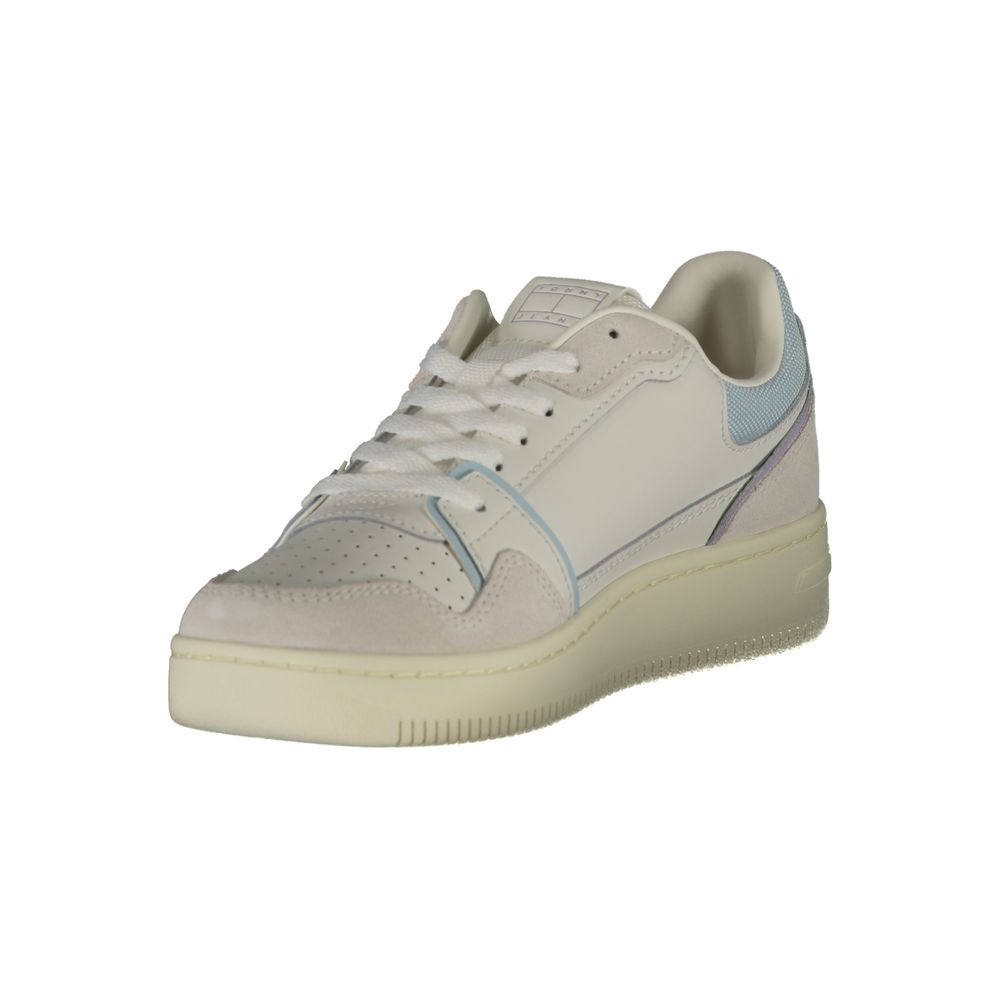 Tommy Hilfiger Sneaker aus weißem Polyester