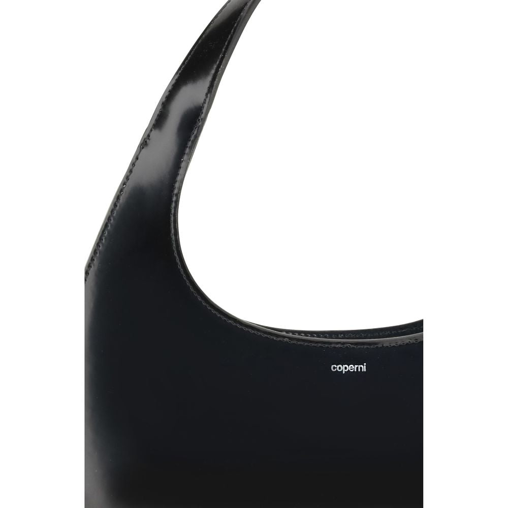 Coperni Schwarze Leder-Umhängetasche