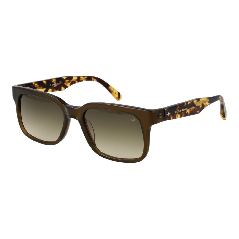 Scotch & Soda Braune Metall-Sonnenbrille