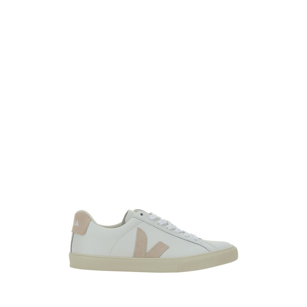 Veja Weiße Kalbshaut Bos Taurus Sneaker