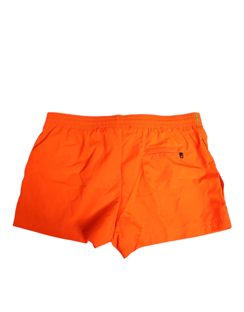 Dolce & Gabbana Orange Polyester Beachwear Herren Shorts Badebekleidung