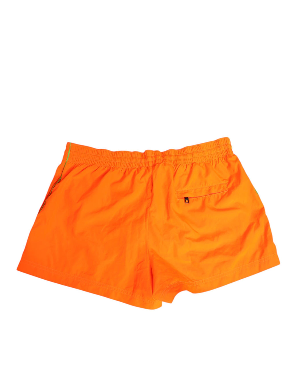 Dolce & Gabbana Orange Polyester Beachwear Herren Shorts Badebekleidung