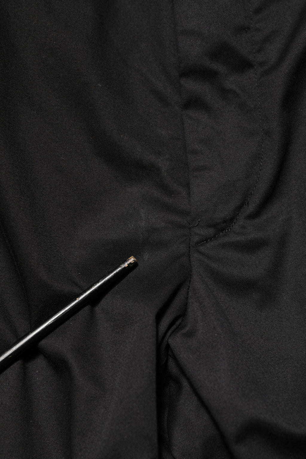 Dolce & Gabbana Schwarz Baumwolle Tapered Herren Formal Hosen Hosen