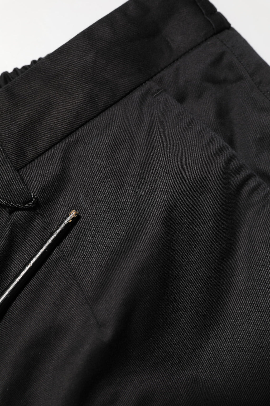 Dolce & Gabbana Schwarz Baumwolle Tapered Herren Formal Hosen Hosen