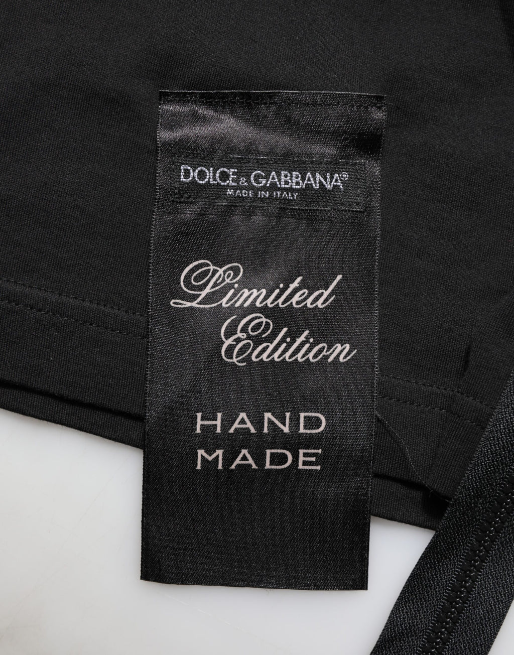 Dolce & Gabbana Schwarzes ärmelloses Baumwoll-Tank-Top DG Logo Herren-T-Shirt