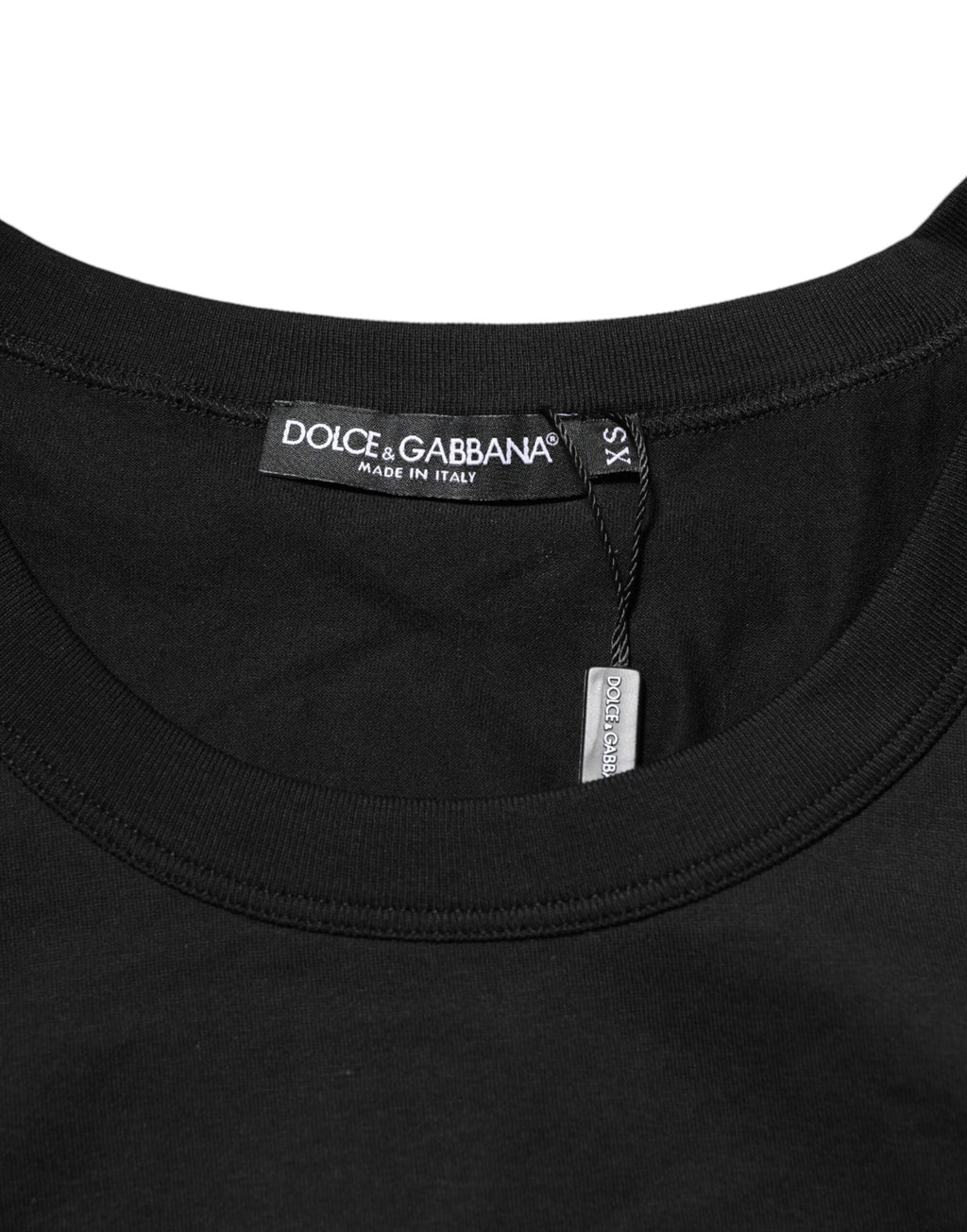 Dolce & Gabbana Schwarz Baumwolle ärmellose Unterwäsche Männer Tank Top