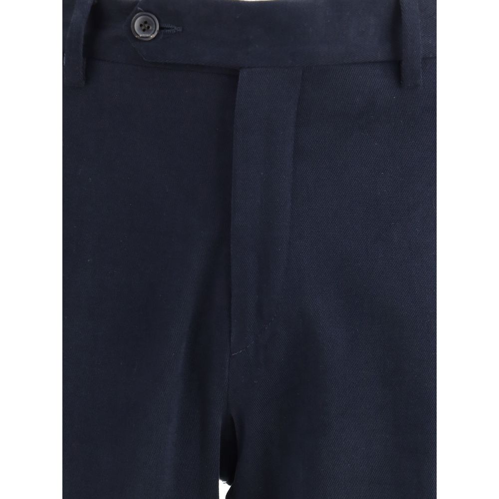Germano Baumwoll-Chino-Hose in Blau