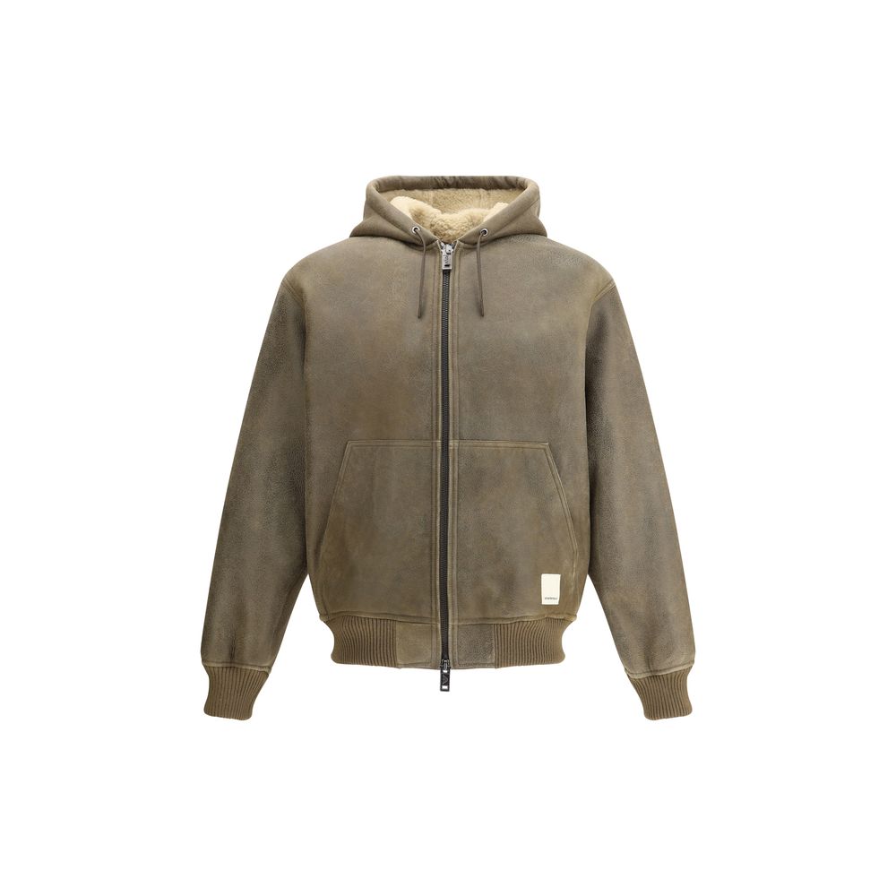 Emporio Armani Leder-Bomberjacke
