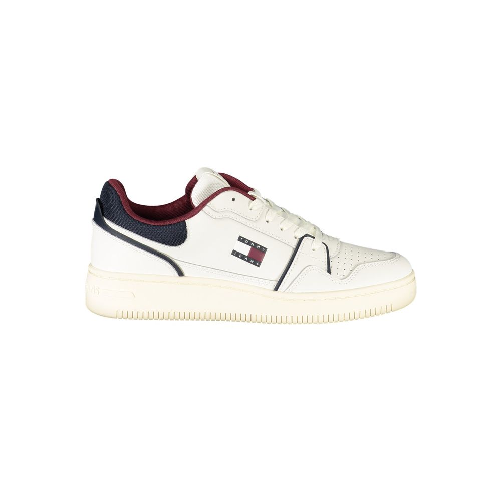 Tommy Hilfiger Sneaker aus weißem Polyester