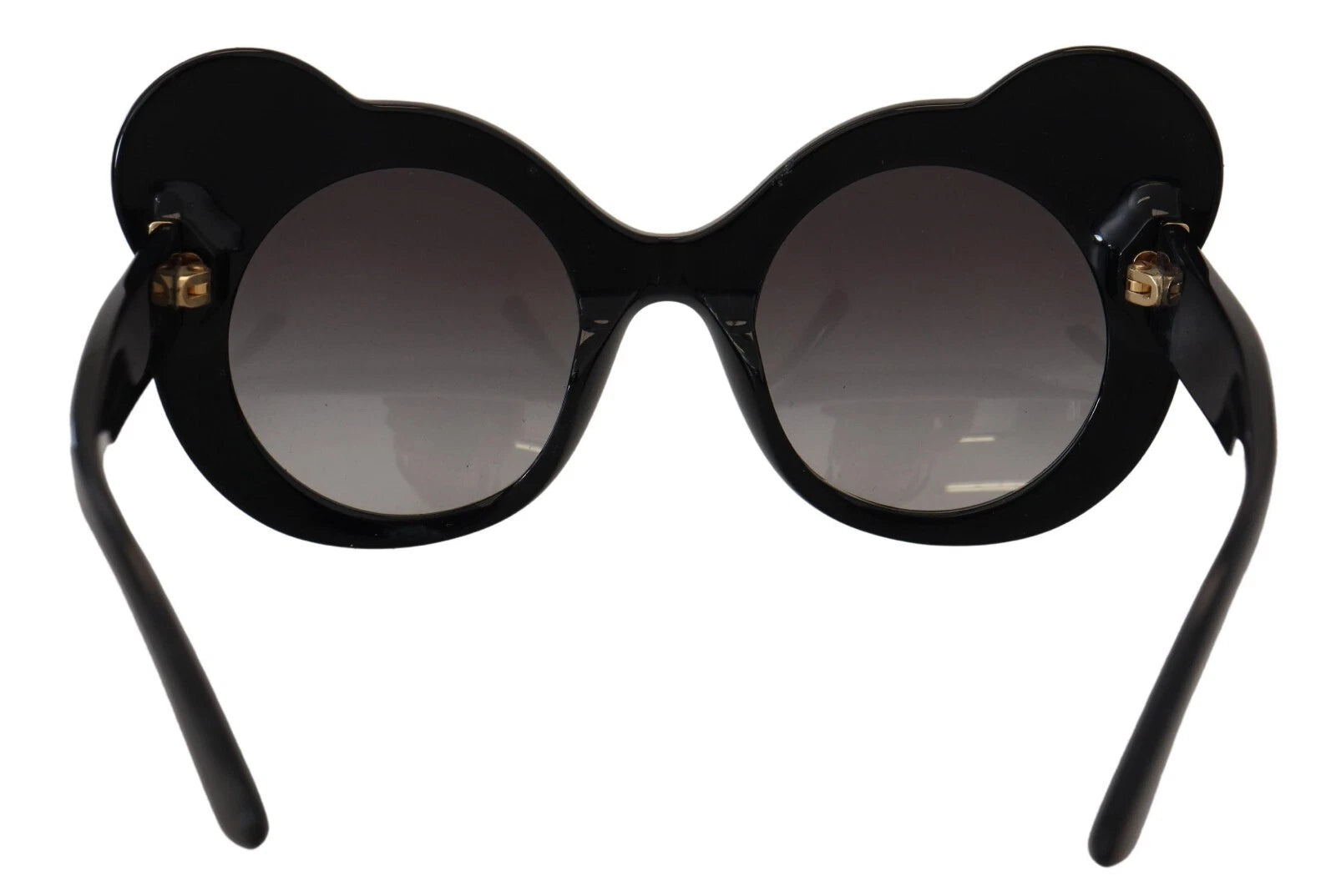 Dolce & Gabbana DG4325BM Weiß Schwarz Acetat Crystal Shades Sonnenbrille