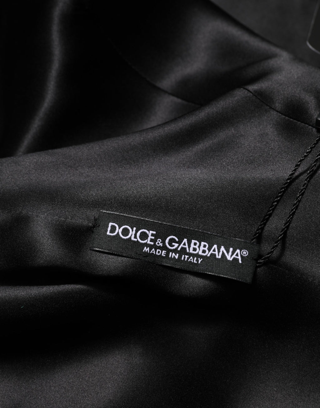 Dolce & Gabbana Groene Viscose Acetaat Mini Jurk met Lange Mouwen