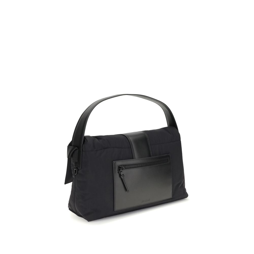Jacquemus Schultertasche aus schwarzem Nylon