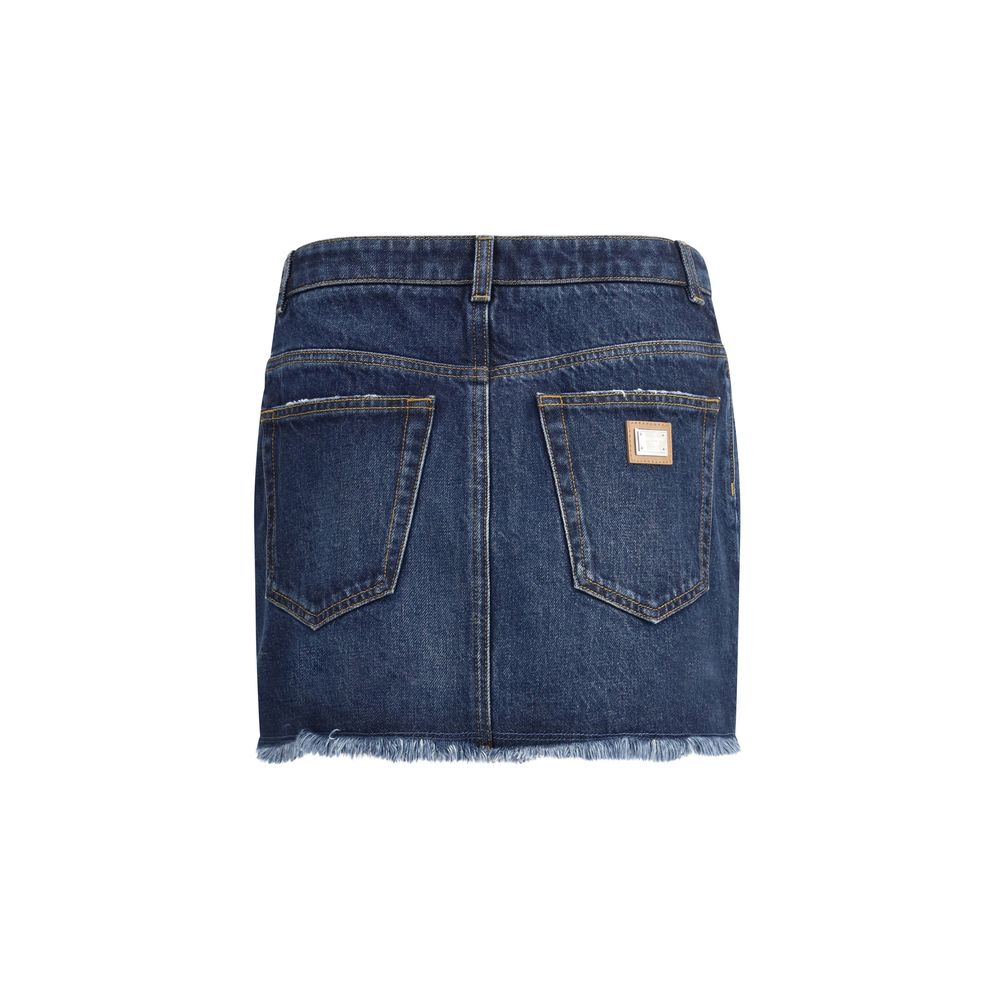 Dolce & Gabbana Denim-Minirock