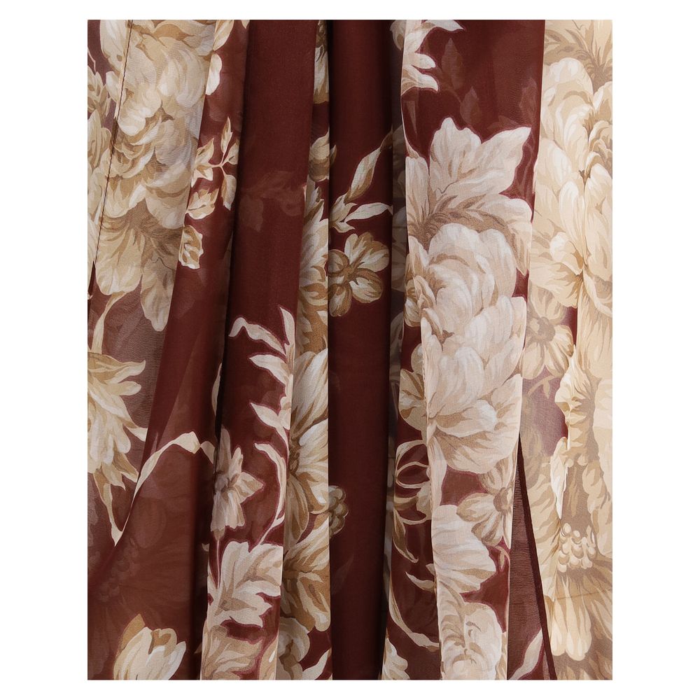 Dolce & Gabbana Geblümtes Seidenchiffon-Hemd