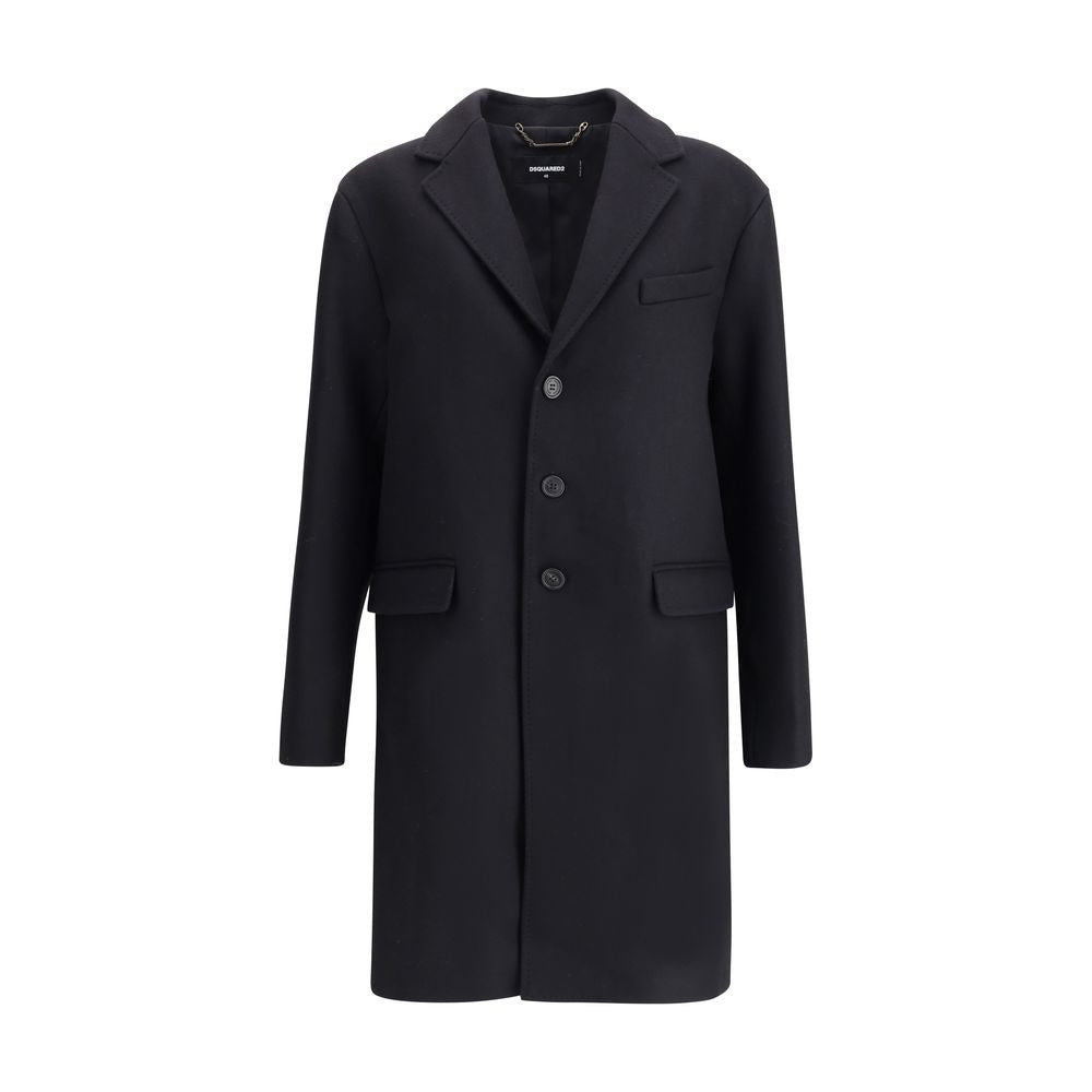Dsquared² Midimantel aus Wolle