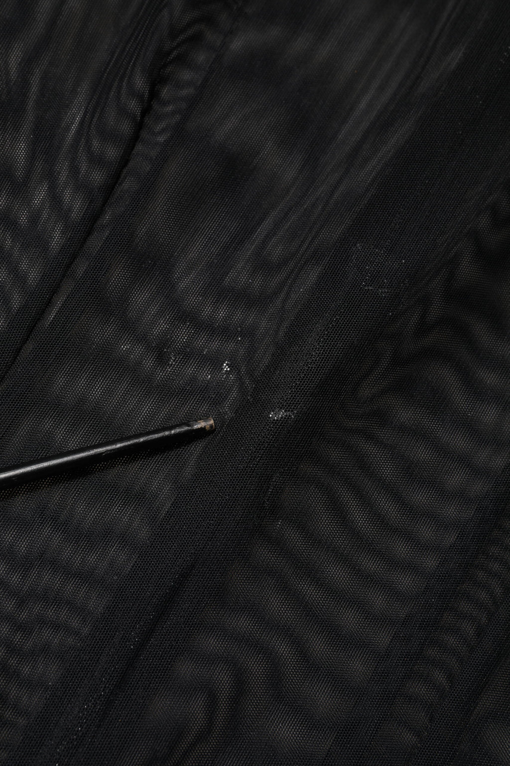 Dolce & Gabbana Schwarzer durchsichtiger Maschenstoff Langarm-Overall Bodysuit Kleid