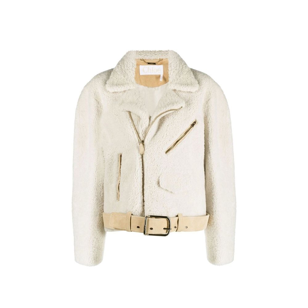 Chloé Kunstfell-Jacke