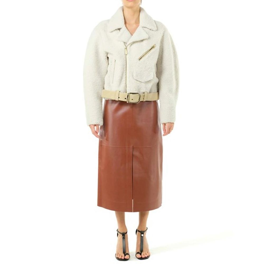 Chloé Kunstfell-Jacke