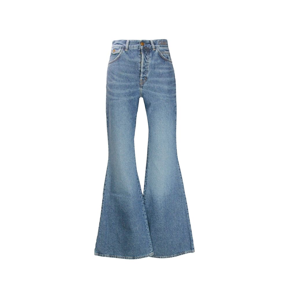 Chloé Weit geschnittene Denim-Jeans