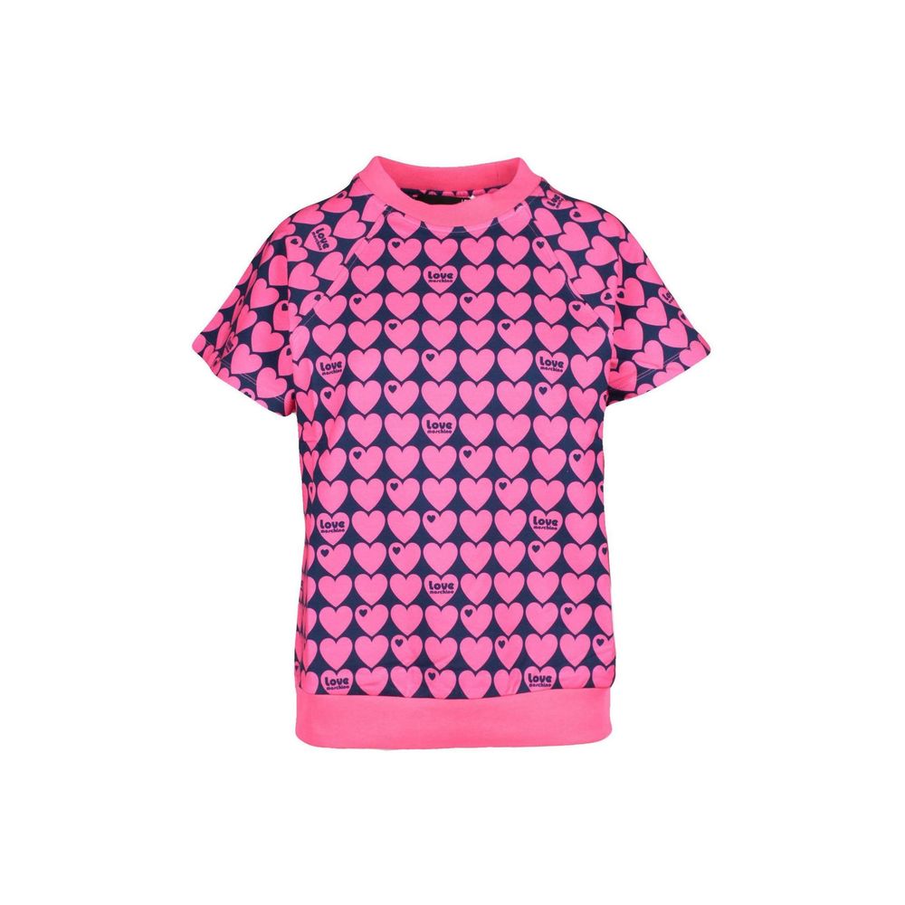 Love Moschino Rosa T-Shirt aus Baumwolle