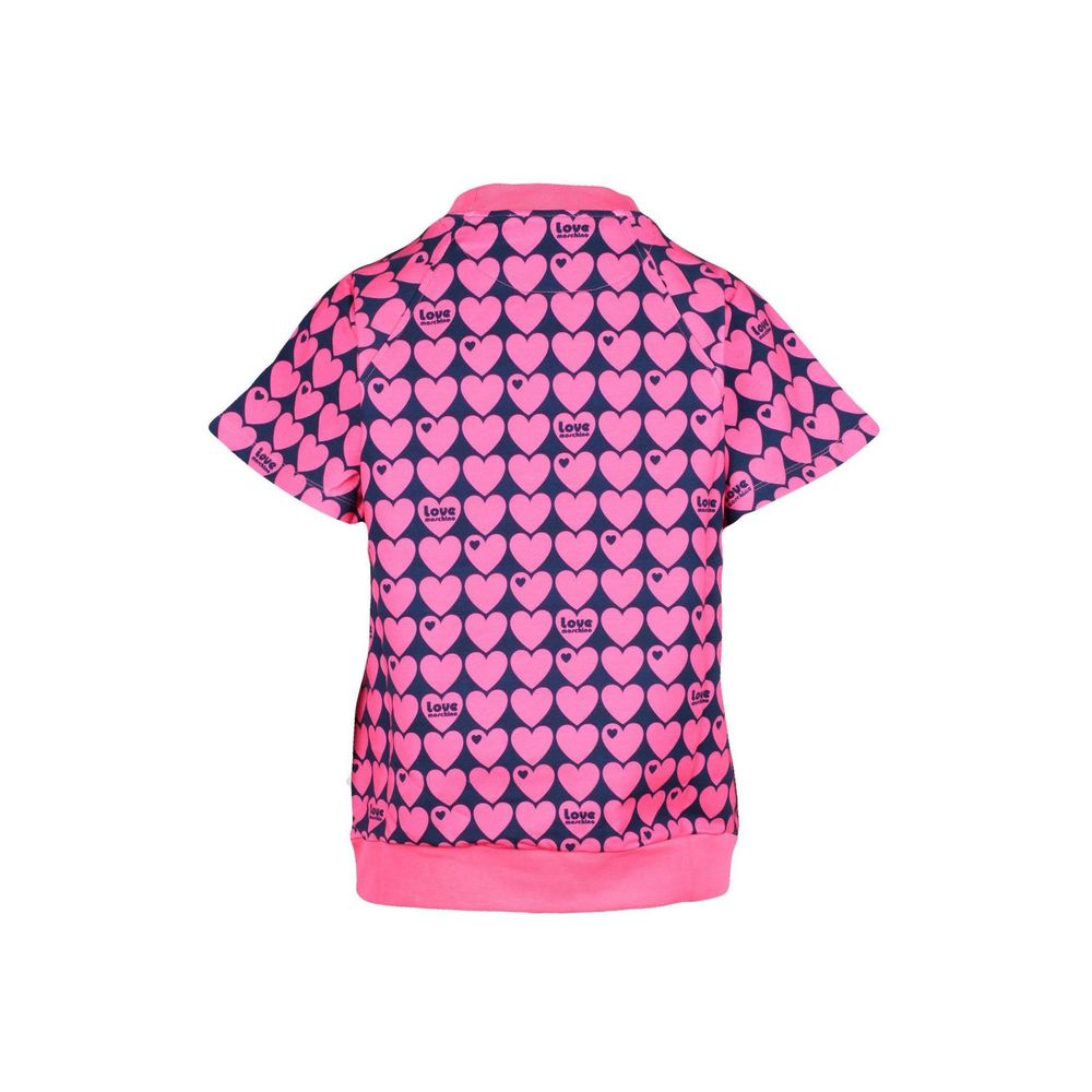 Love Moschino Rosa T-Shirt aus Baumwolle