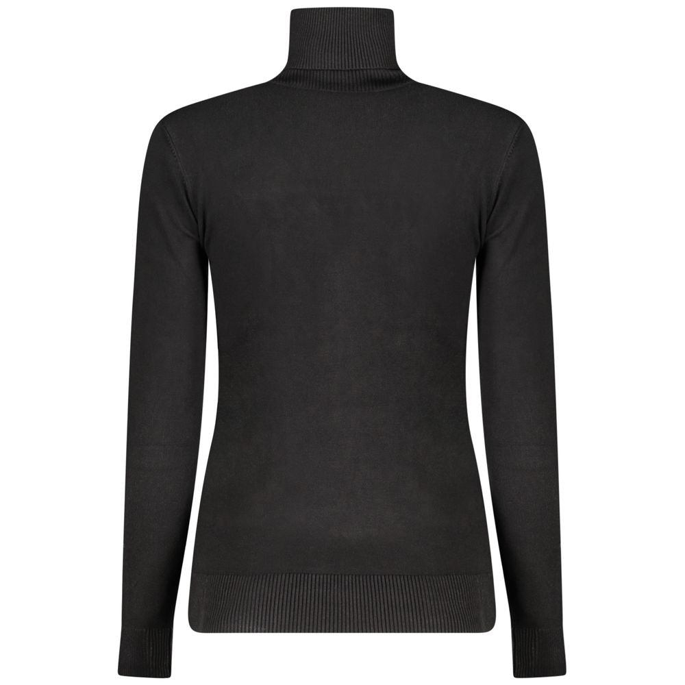 Guess Jeans Schwarzer Viskose-Pullover