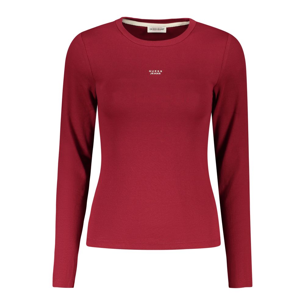 Guess Jeans Rote Baumwoll-Oberteile &amp