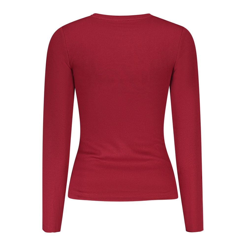 Guess Jeans Rote Baumwoll-Oberteile &amp