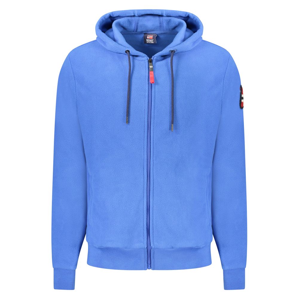 Norway 1963 Blauer Polyester-Sweatshirt