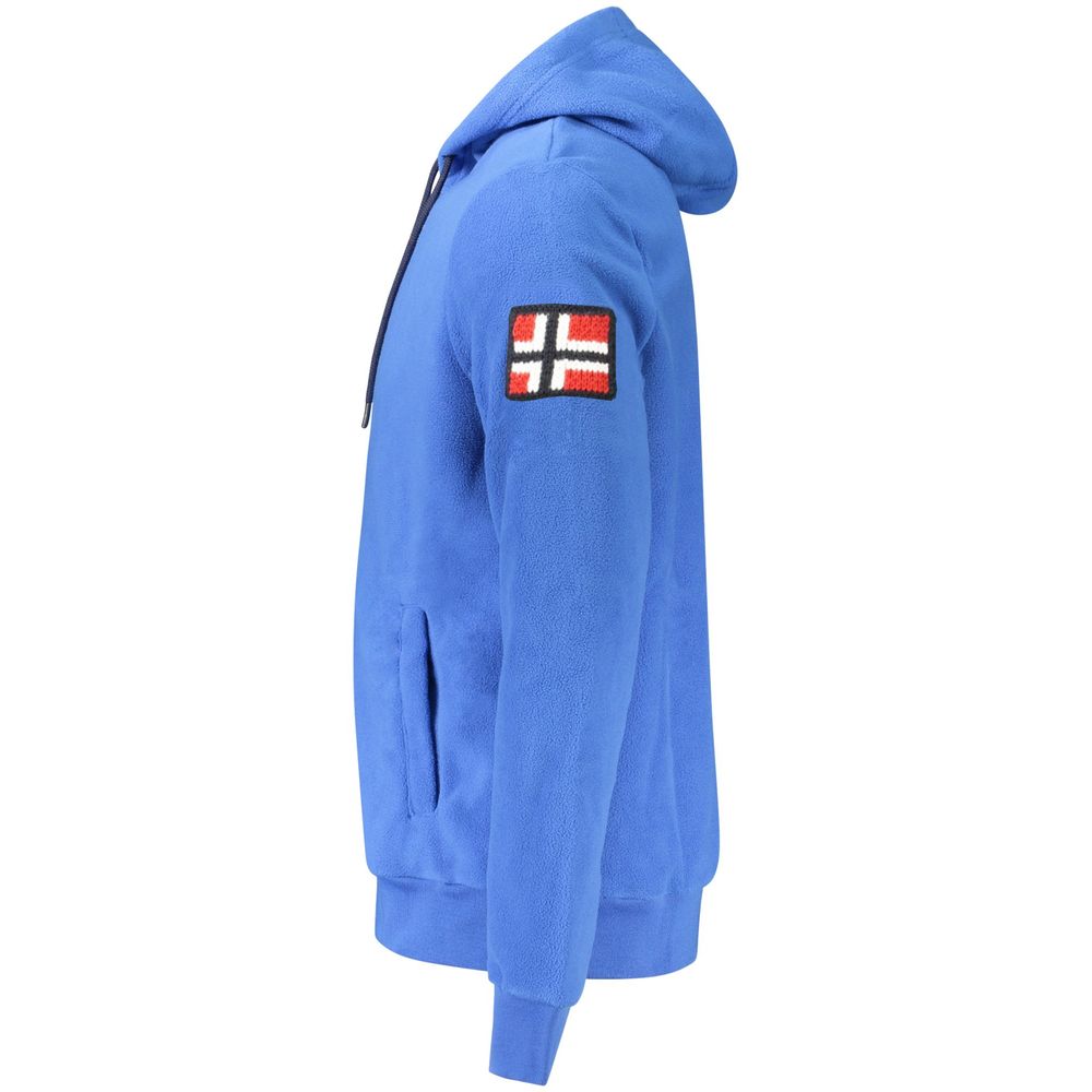 Norway 1963 Blauer Polyester-Sweatshirt