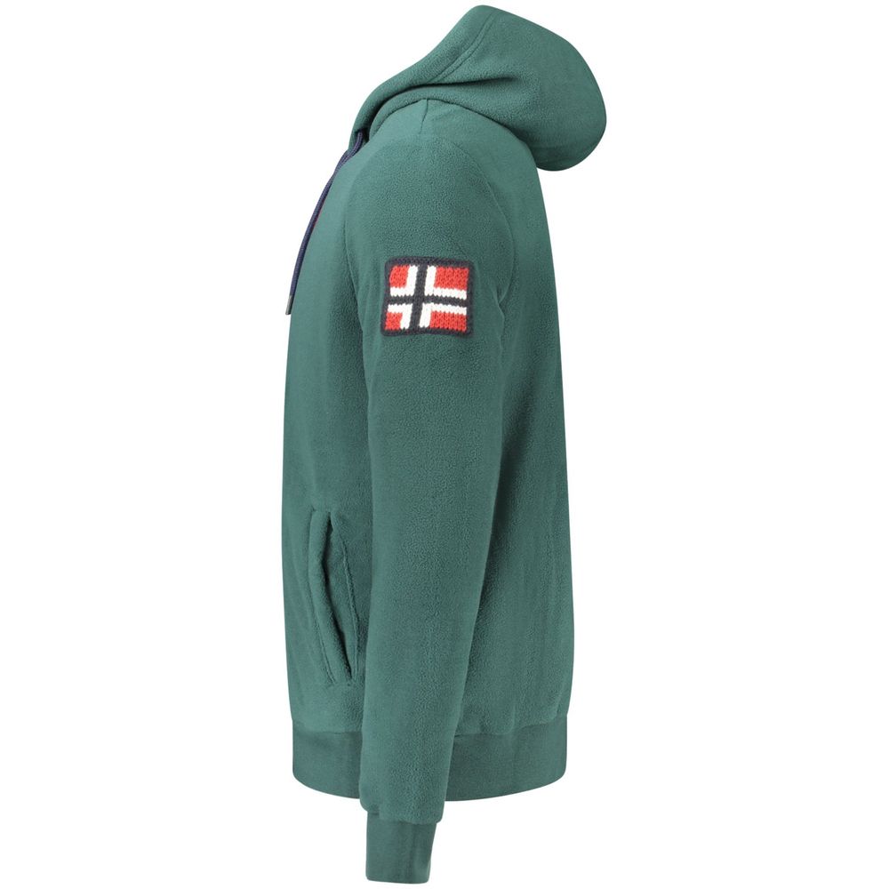 Norway 1963 Grüner Polyester-Sweatshirt