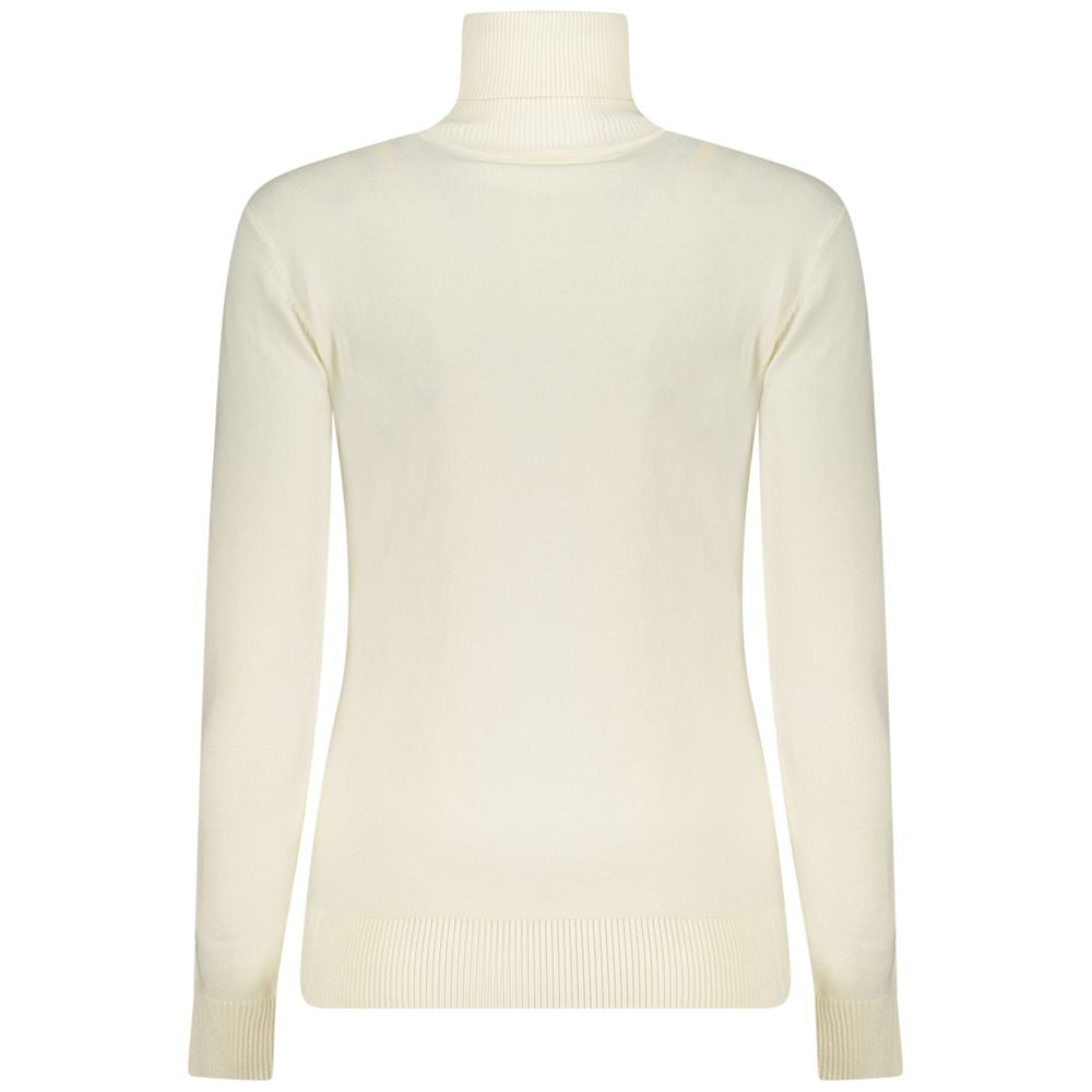 Guess Jeans Weißer Viskose-Pullover