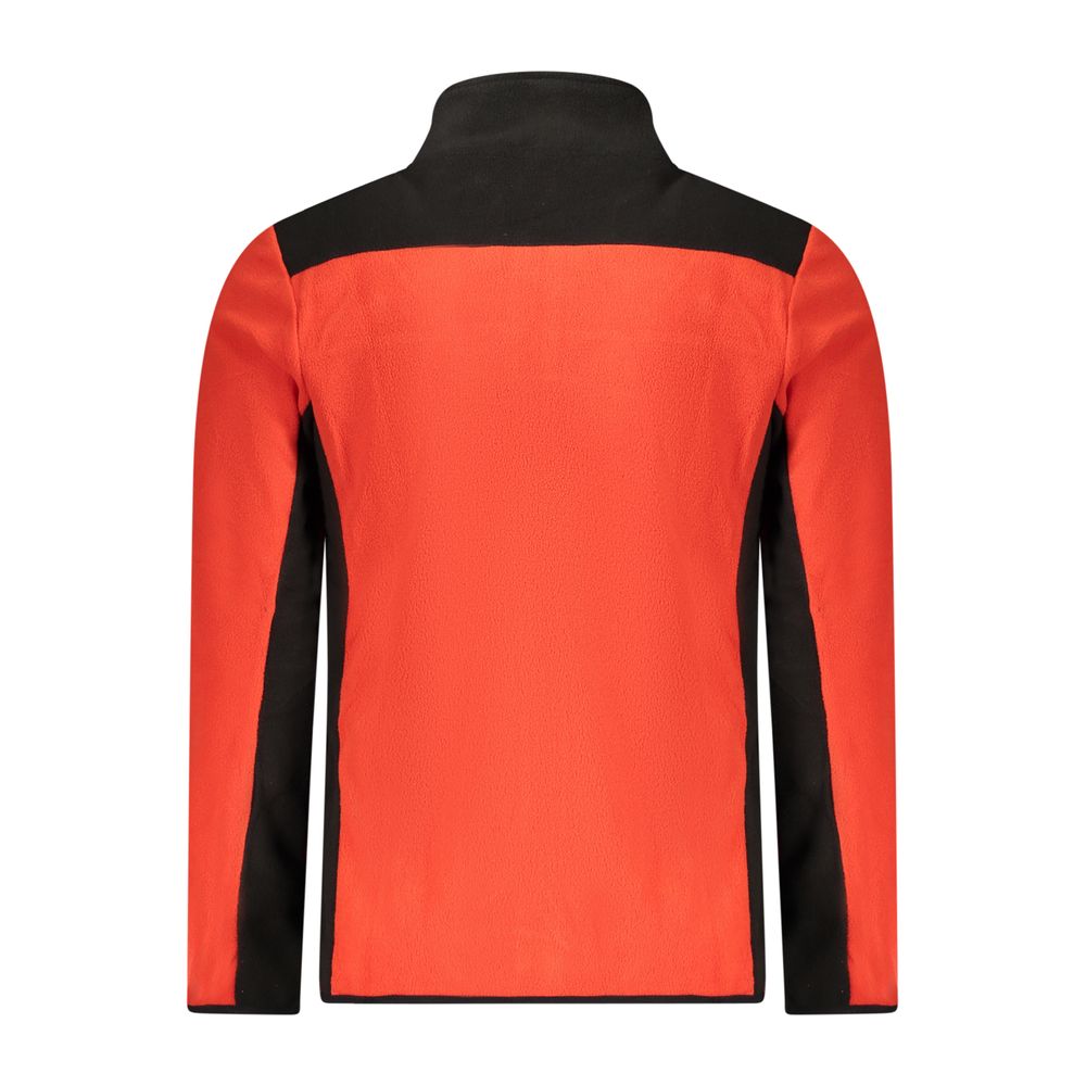 Norway 1963 Roter Polyester-Pullover für Männer