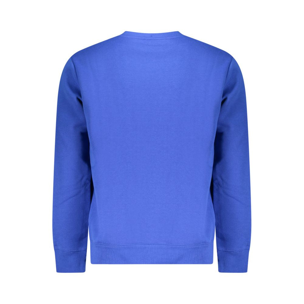 Norway 1963 Blauer Herrenpullover aus Baumwolle