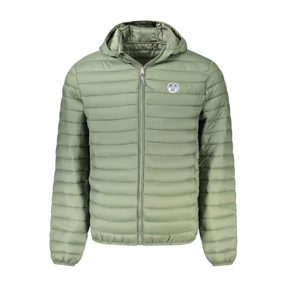 North Sails Grüne Polyester Herrenjacke