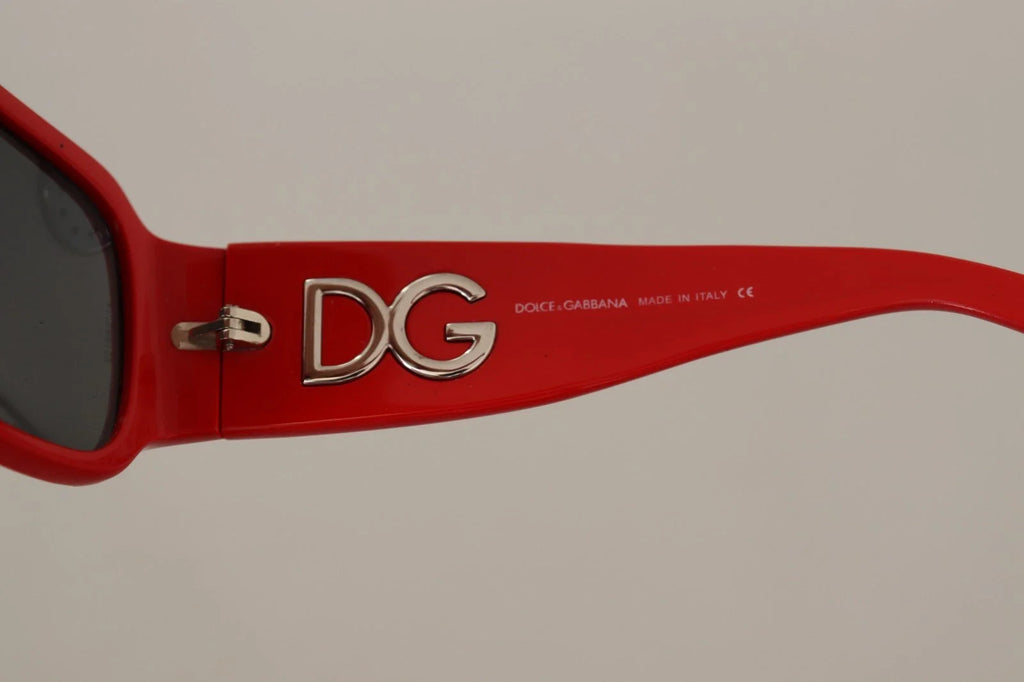 Dolce & Gabbana DG4027 Red Crystal Black Lens Shades Sonnenbrille