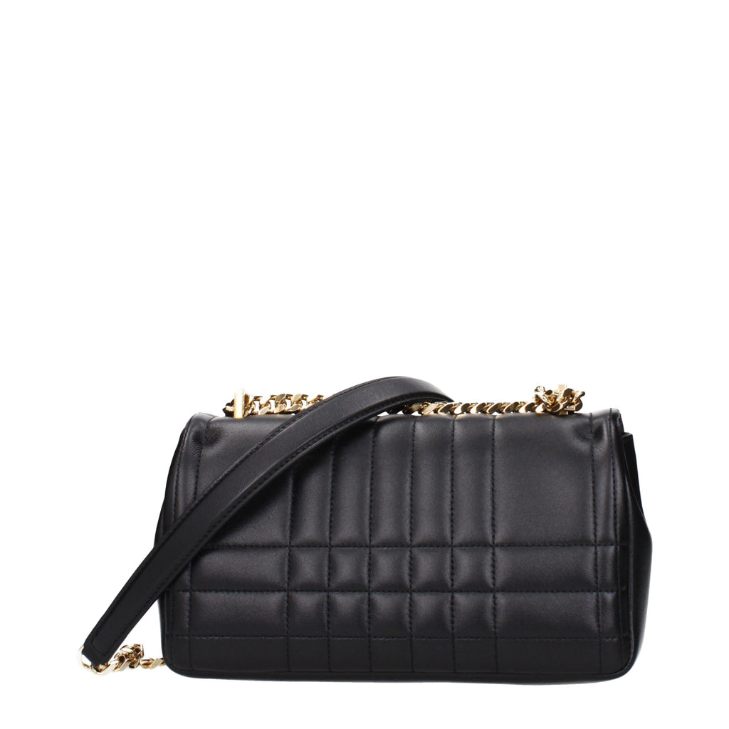 Burberry Schwarze Leder-Crossbody-Taschen