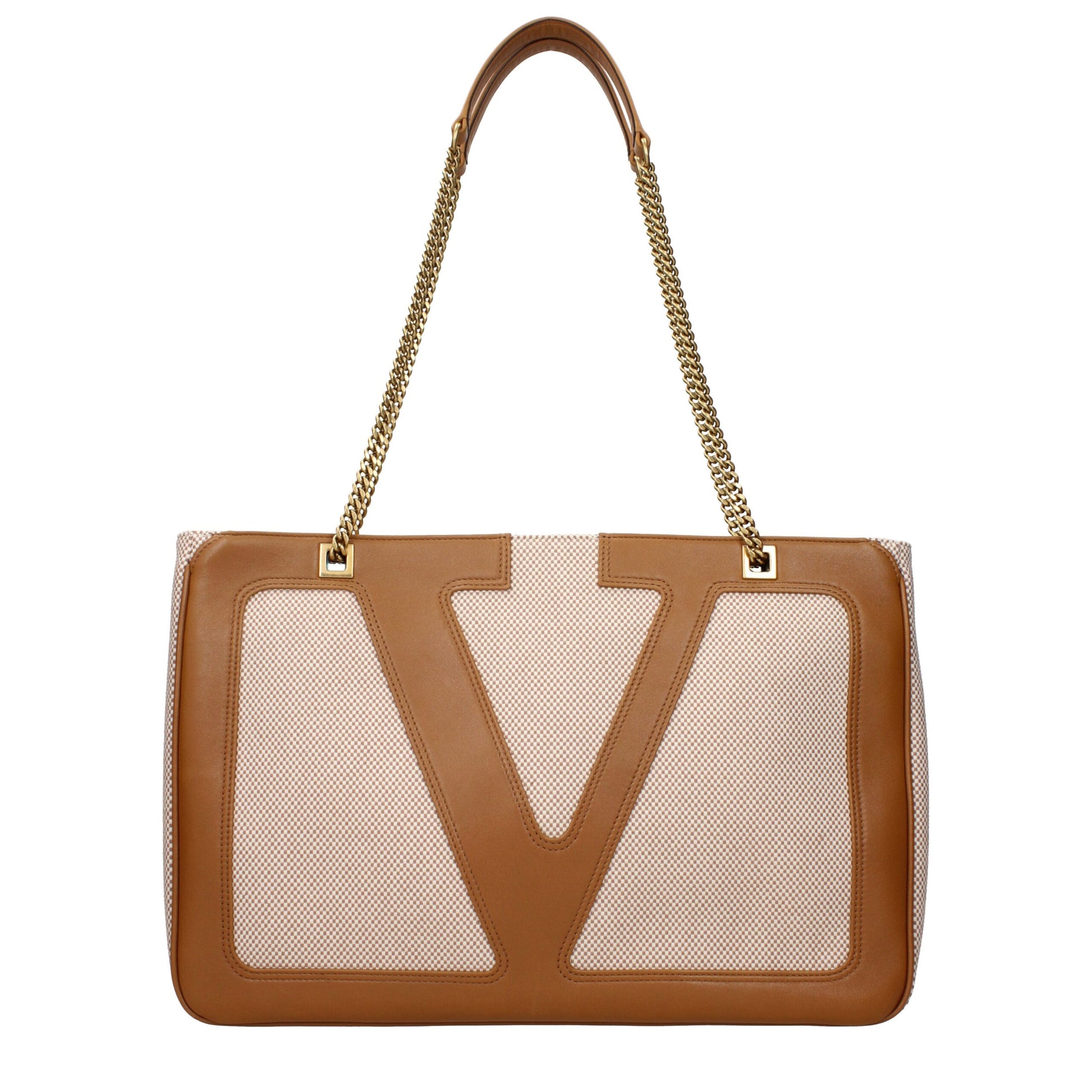 Valentino Garavani Beige Stoff Umhängetaschen