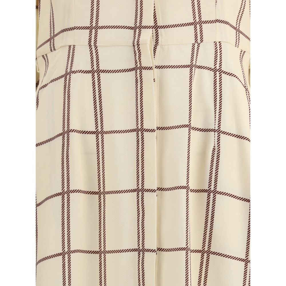 Crida Milano Buntes Viskose-Freizeitkleid