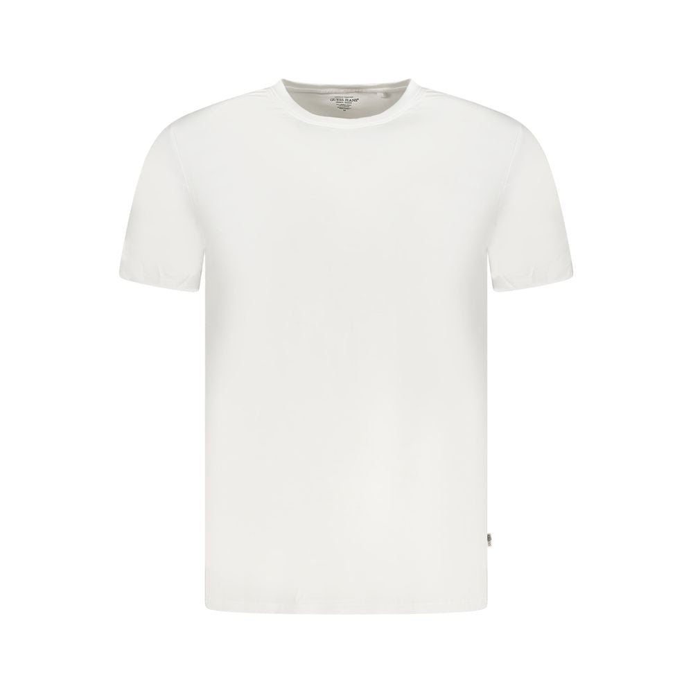 Guess Jeans Weißes T-Shirt aus Elastan