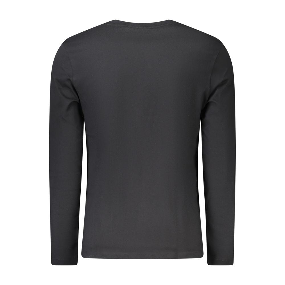 Hugo Boss Schwarzes T-Shirt aus Baumwolle