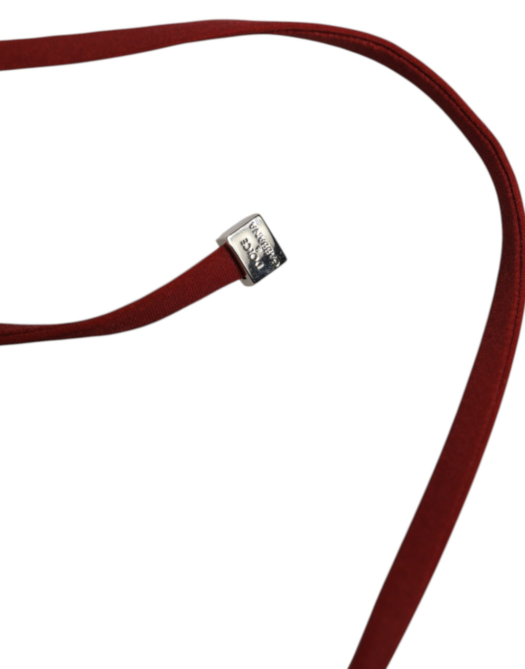 Dolce & Gabbana Weiß Rot Polka Dot Floral Print Triangle