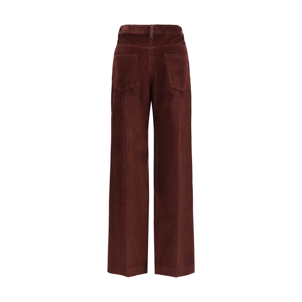 Brunello Cucinelli Samt-Hosen