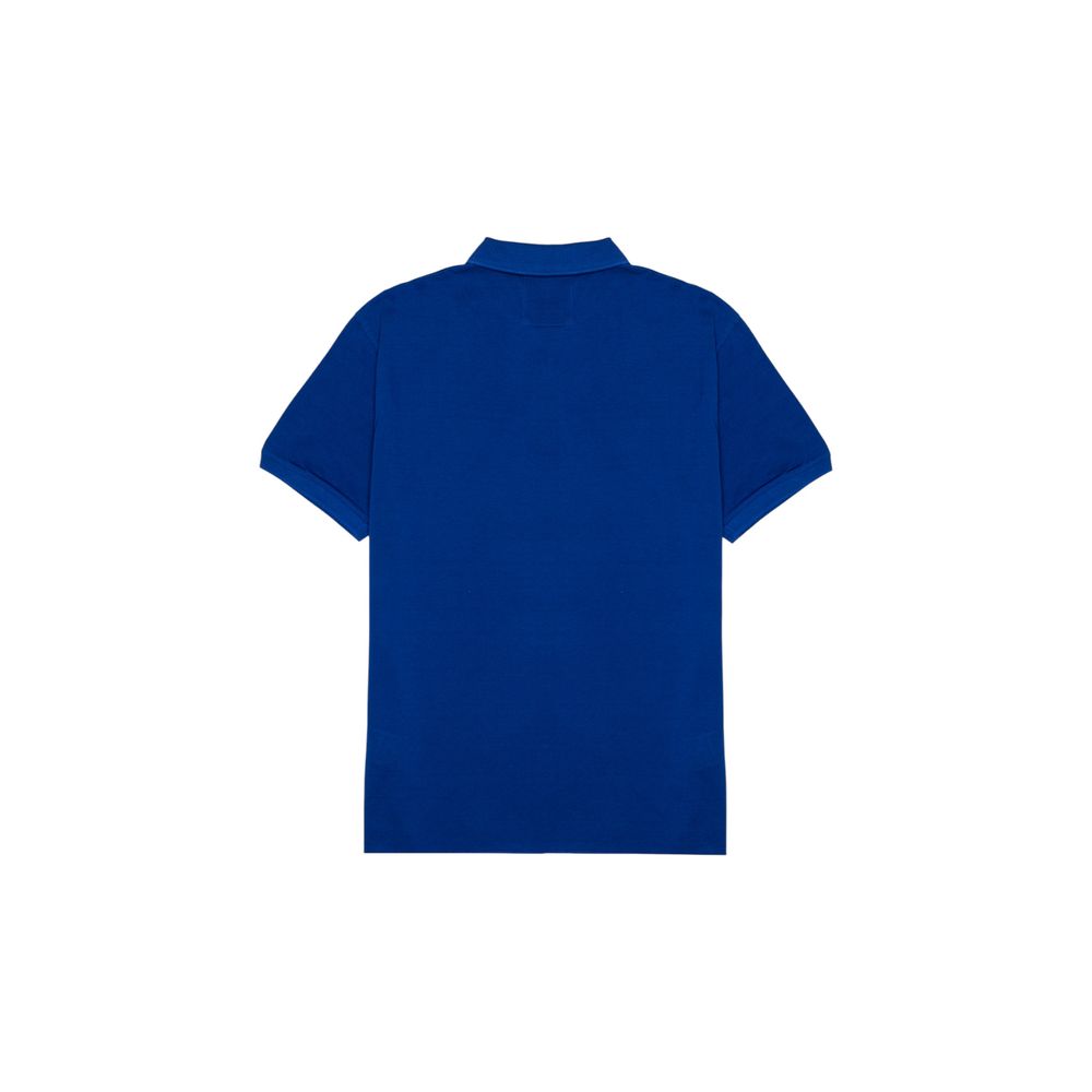 Emporio Armani Blaues Baumwoll-Poloshirt