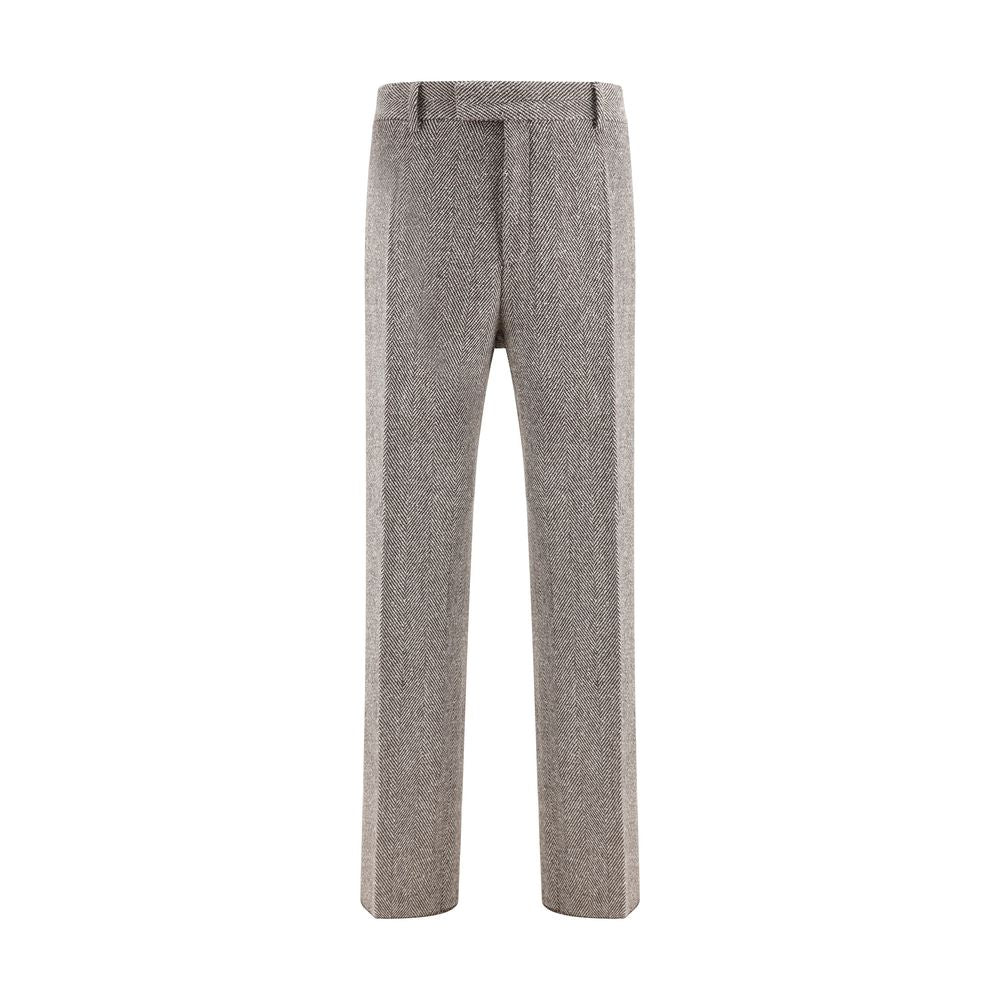 Ferragamo Weite Chevron-Hose