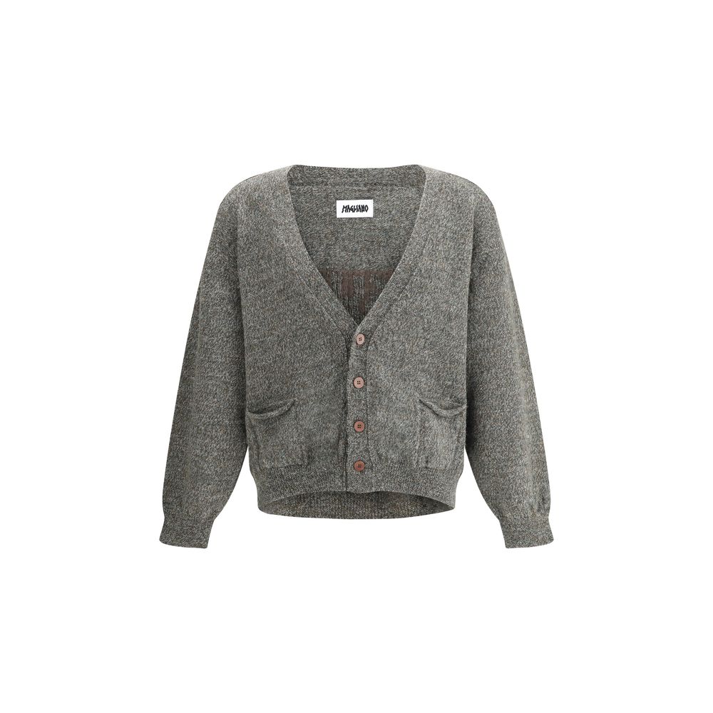 Magliano Grauer Wollcardigan