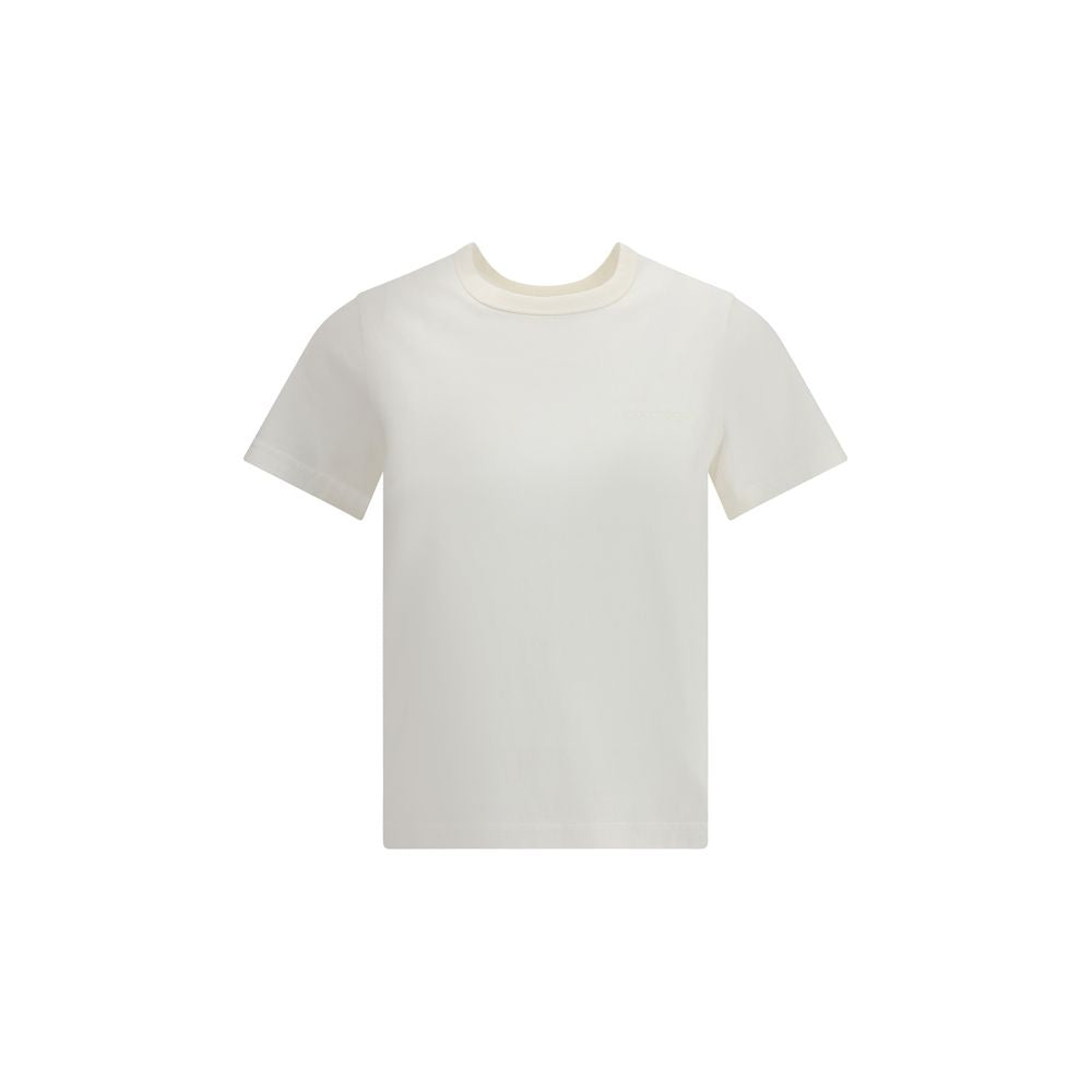 Courrèges Weißes Baumwoll-T-Shirt